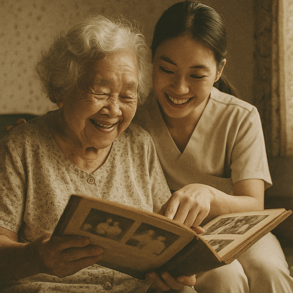 讓懷舊小物，帶長輩回到記憶的美好時光｜屏東縣青燕居家長照機構